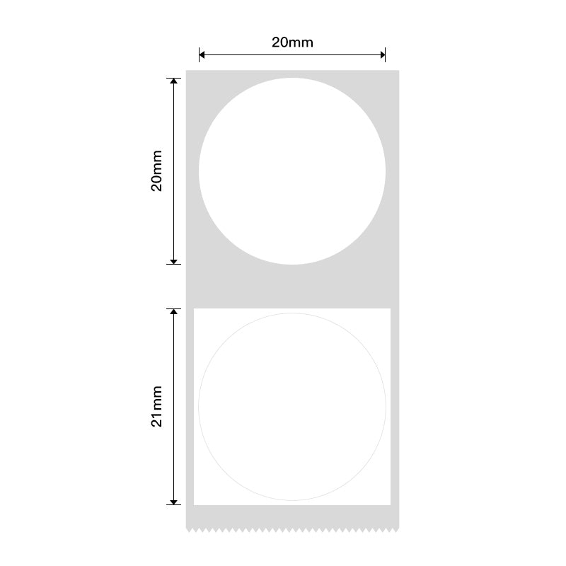 NB218
-
NIIMBOT
/
B21
/
B3S
-
21*21MM
-
300
LABELS
PER
ROLL
-
ROUND
-
WHITE