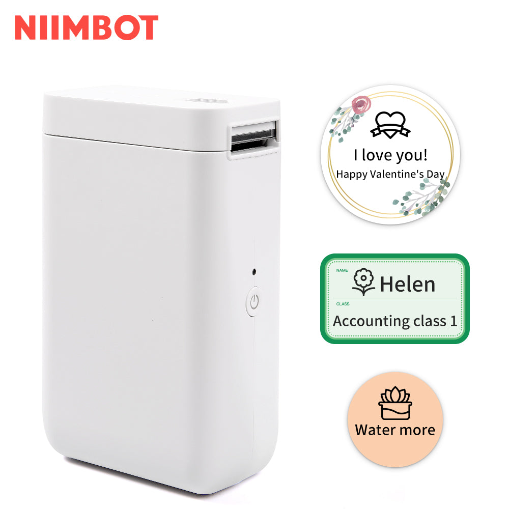 NIIMBOT
-
D101
ONLY
-
PORTABLE
LABEL
BLUETOOTH
PRINTER
INCLUDING
FREE
LABEL
ROLL
(WIDER
VERSION
-
12*40MM
-
WHITE)