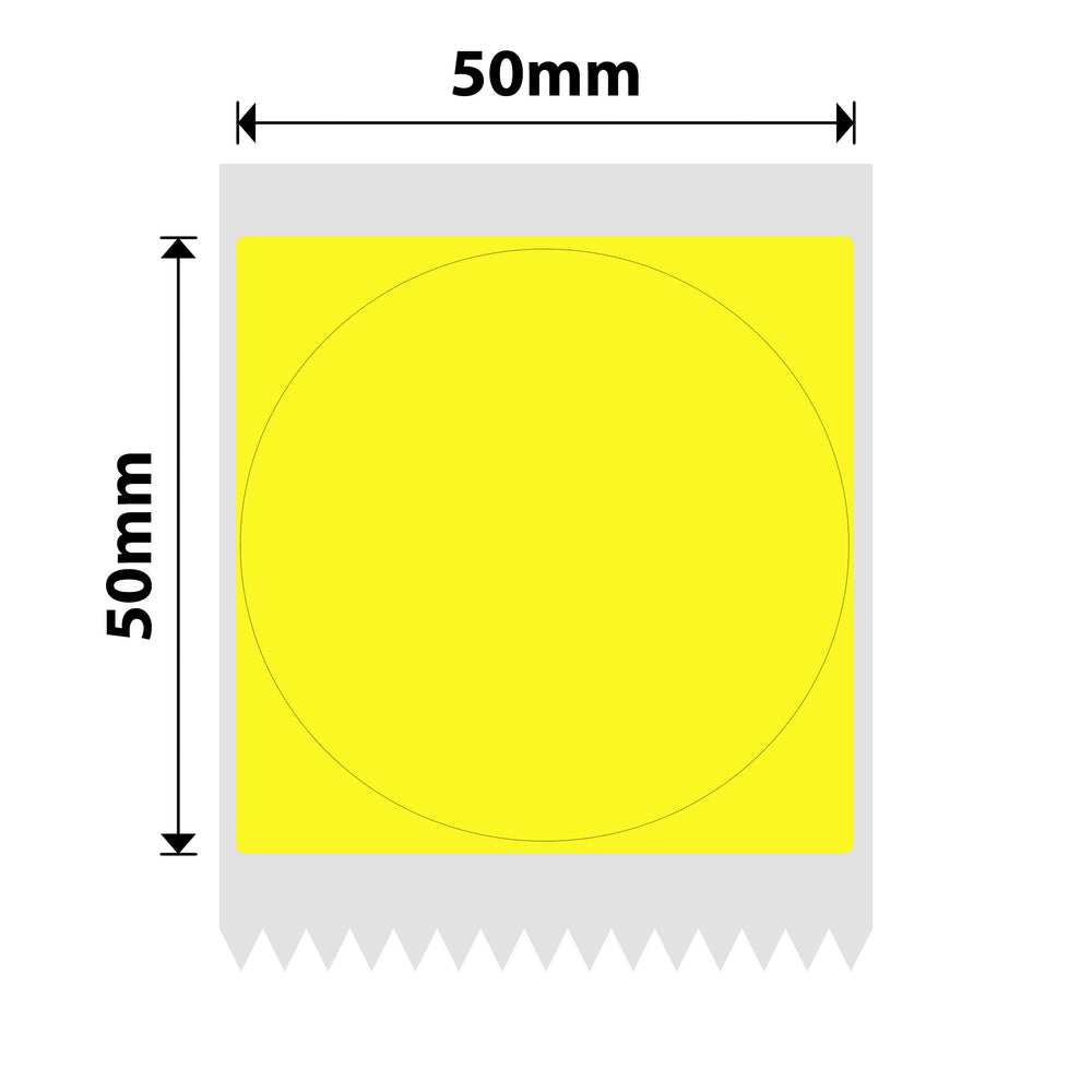 NIIMBOT
-
B1
/
B21
/
B3S
-
R50X50MM
-
150
LABELS
PER
ROLL
-
ROUND
-
YELLOW