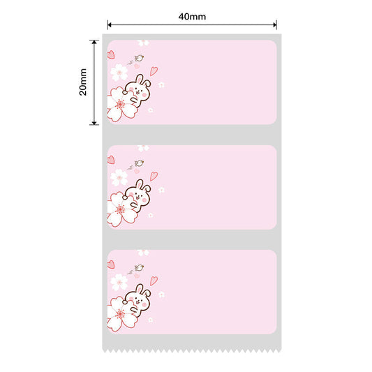 NIIMBOT
-
B1
/
B21
/
B3S
-
40X20MM
-
320
THERMAL
LABELS
-
PINK
RABBIT
DESIGN